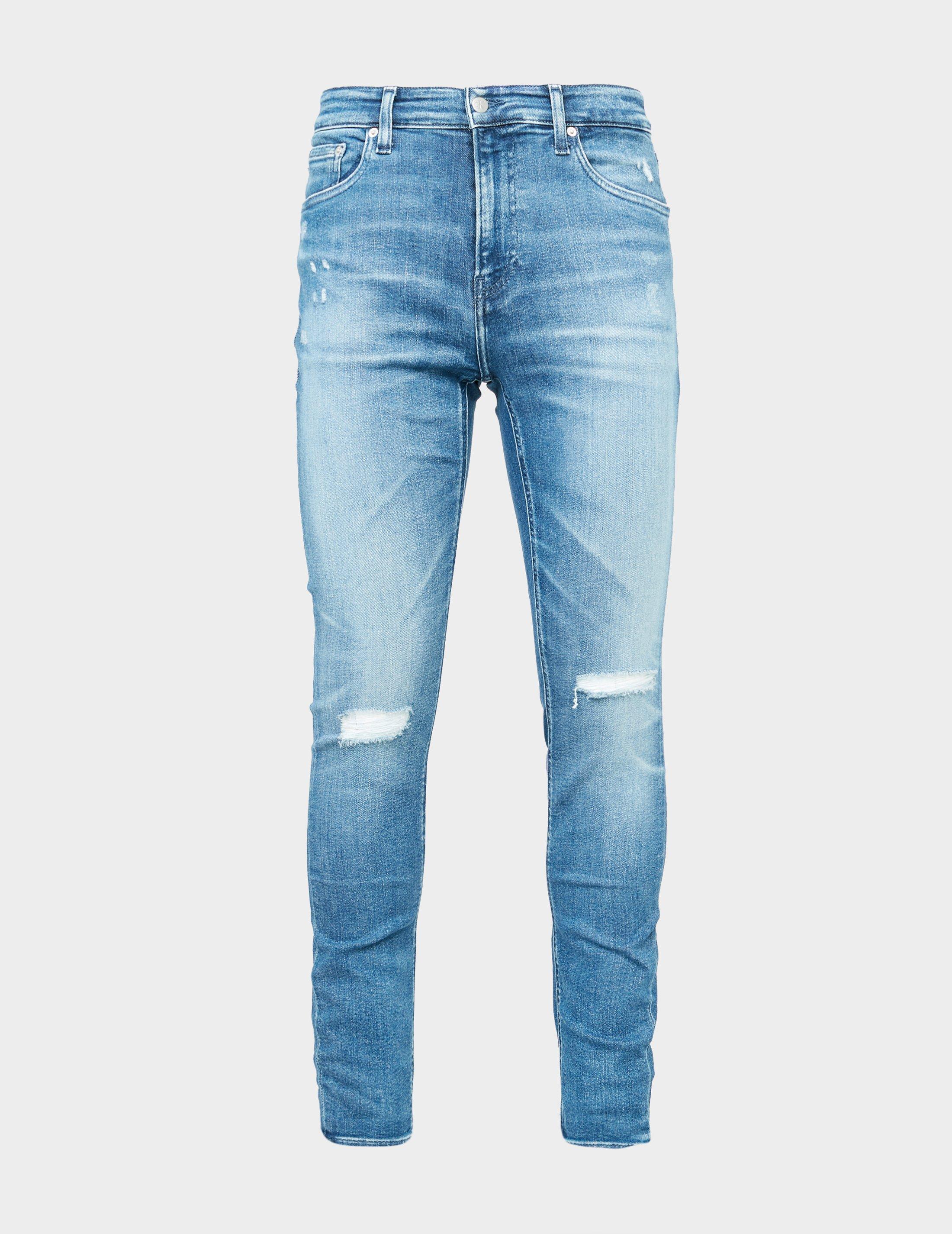 calvin klein mens ripped jeans