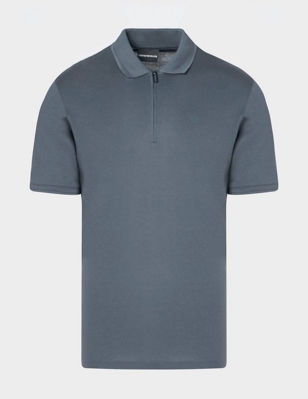 Emporio Armani Merced Zip Polo Shirt