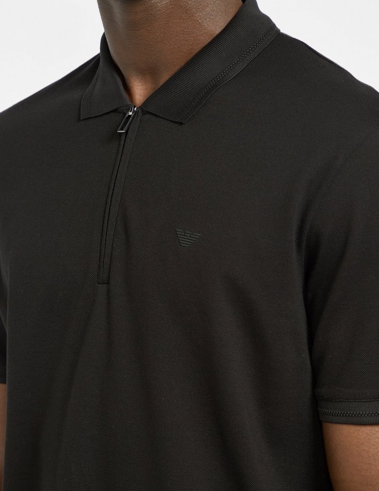 Emporio Armani Merced Zip Polo Shirt