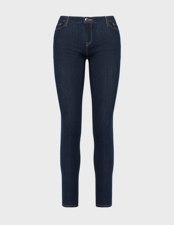 Emporio Armani J23 Mid-Rise Skinny Denim Jeans