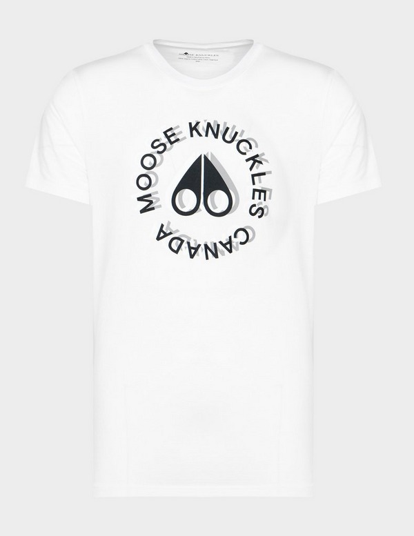 Moose Knuckles Kenemich Double Logo T-Shirt