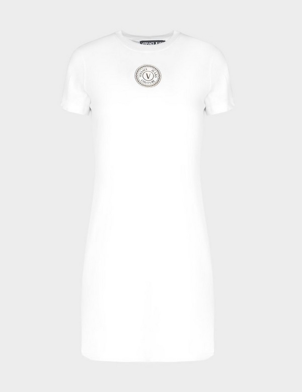Versace Jeans Couture Small Round Logo T-Shirt Dress