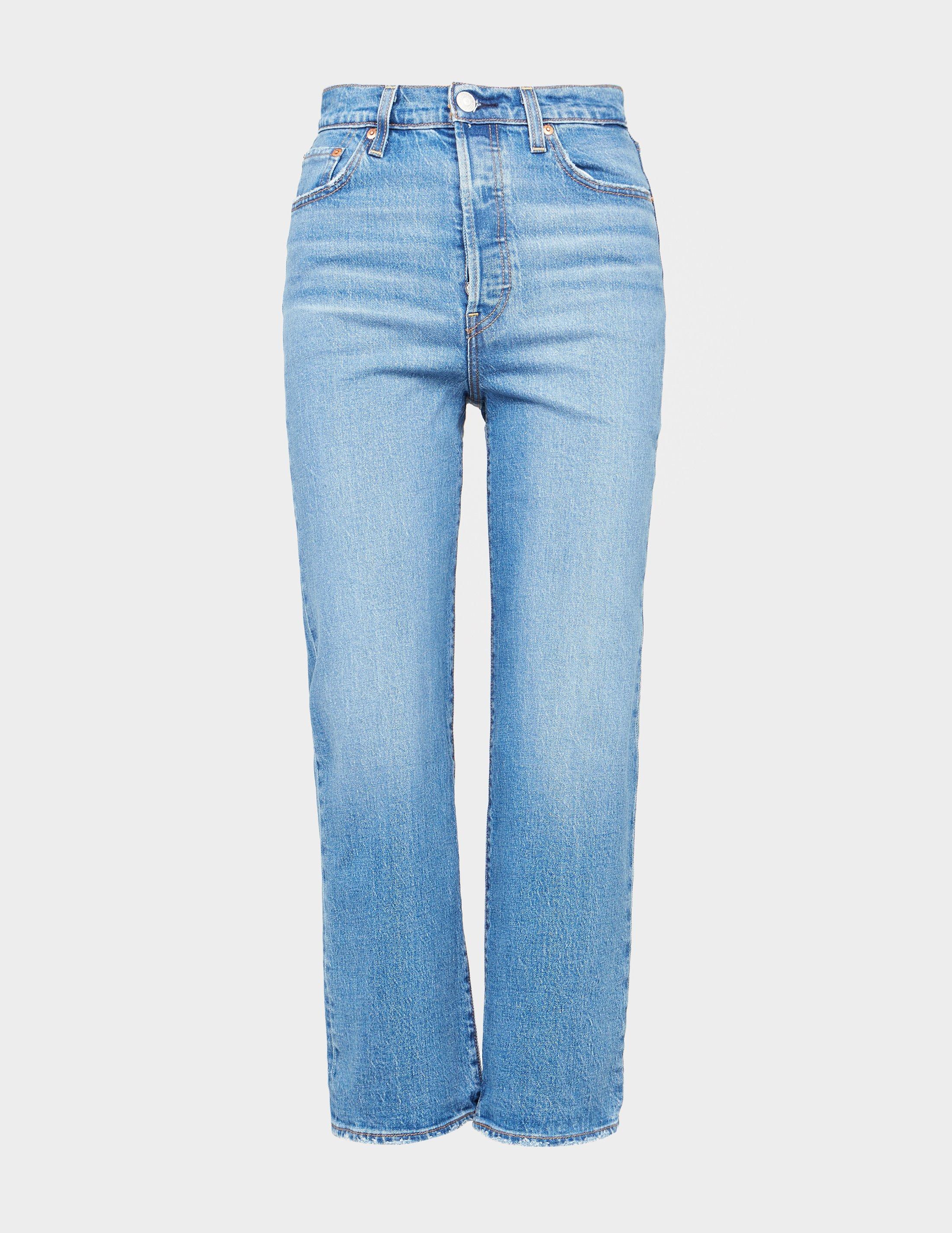 levis ribcage flare jean