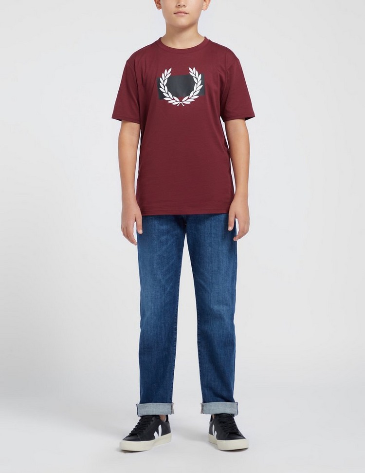Fred Perry Wreath Print T-Shirt