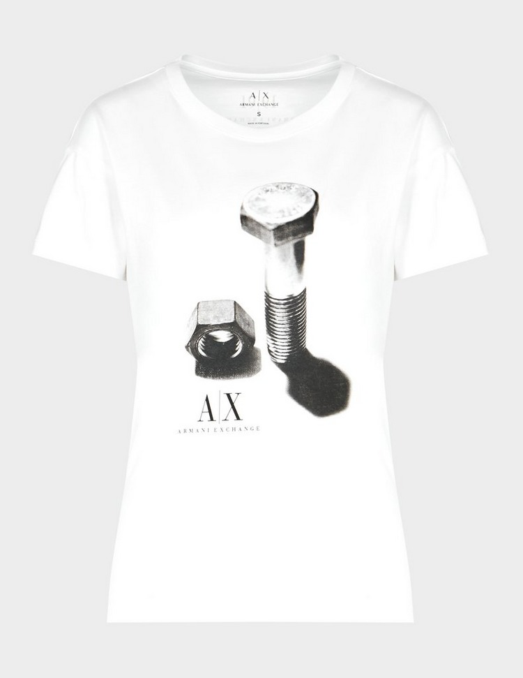 Armani Exchange Bolt & Nut Graphic T-Shirt
