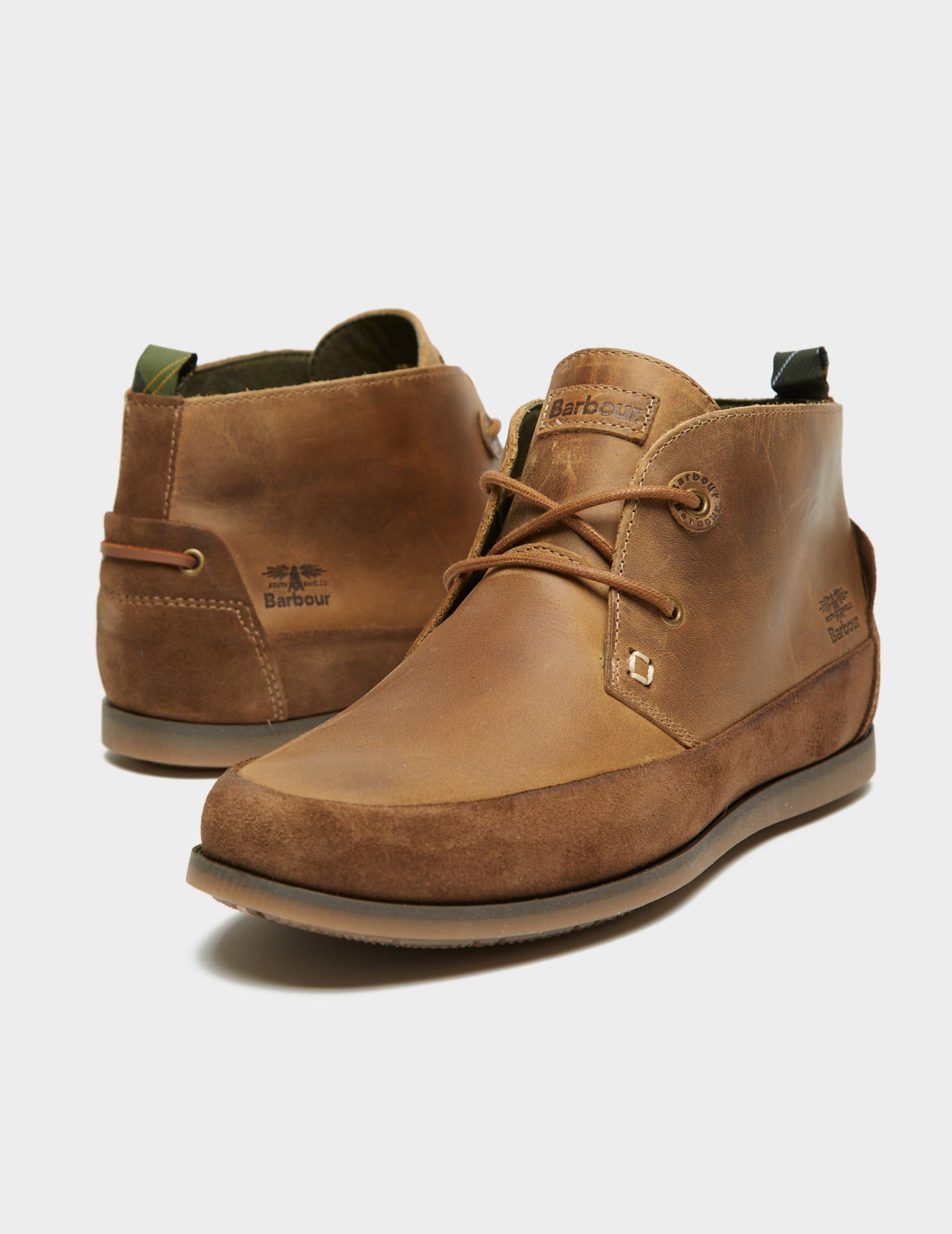 Brown Barbour Transome Chukka Boots Tessuti