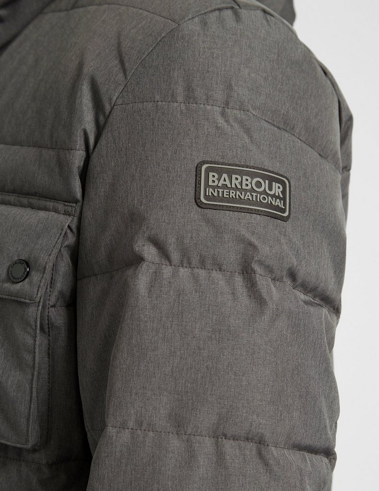 Barbour International Bennett Long Quilted Jacket