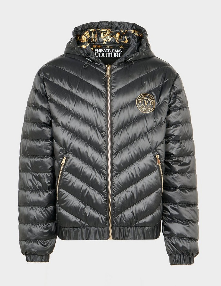 Versace Jeans Couture Quilted Hooded Jacket