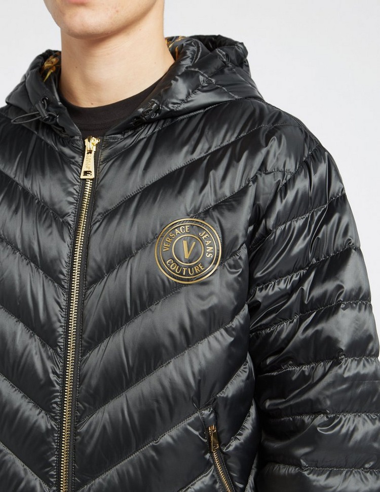 Versace Jeans Couture Quilted Hooded Jacket