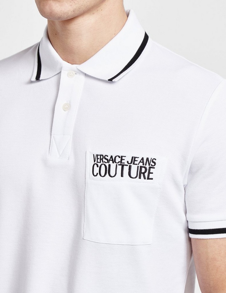 Versace Jeans Couture Tipped Collar Polo Shirt