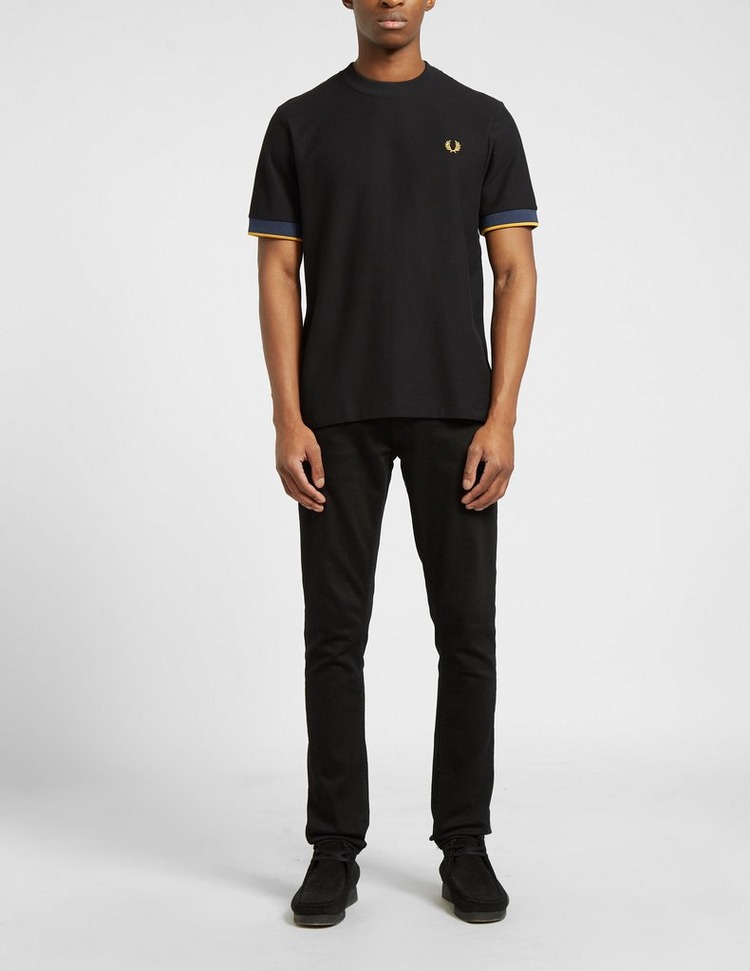 Fred Perry Contrast Cuff Pique T-Shirt