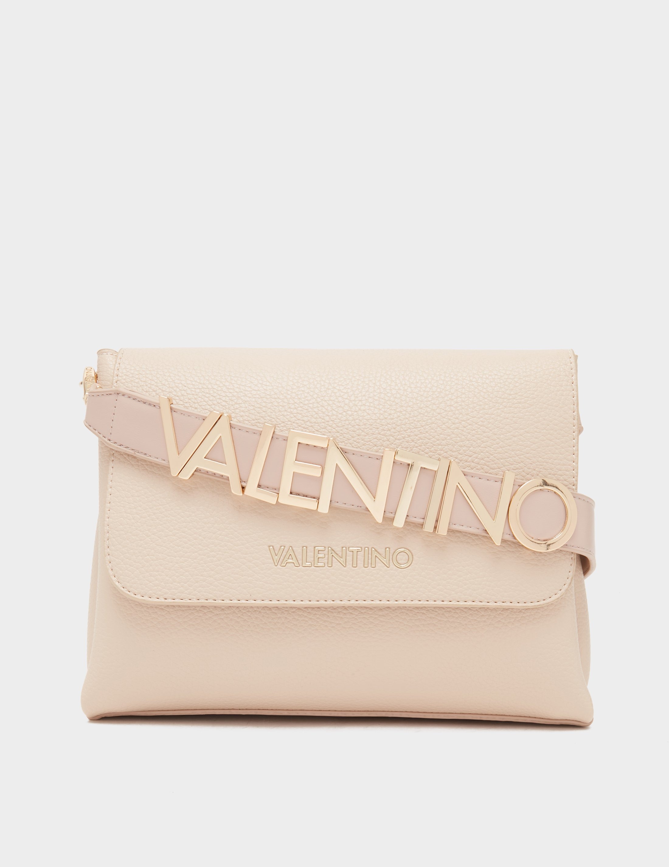 Brown Valentino Bags Alexia Logo Shoulder Bag Tessuti
