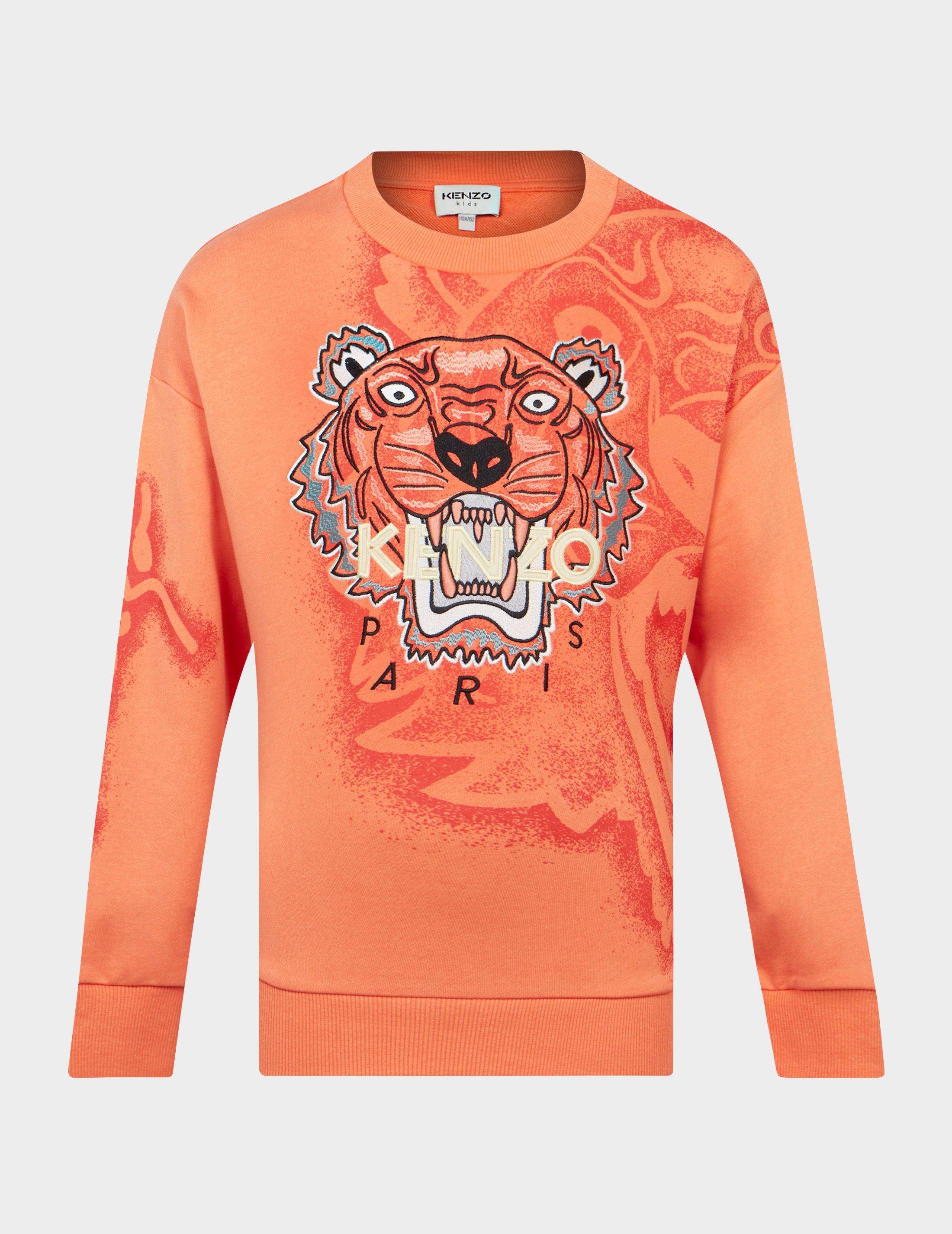 kenzo sweatshirt orange