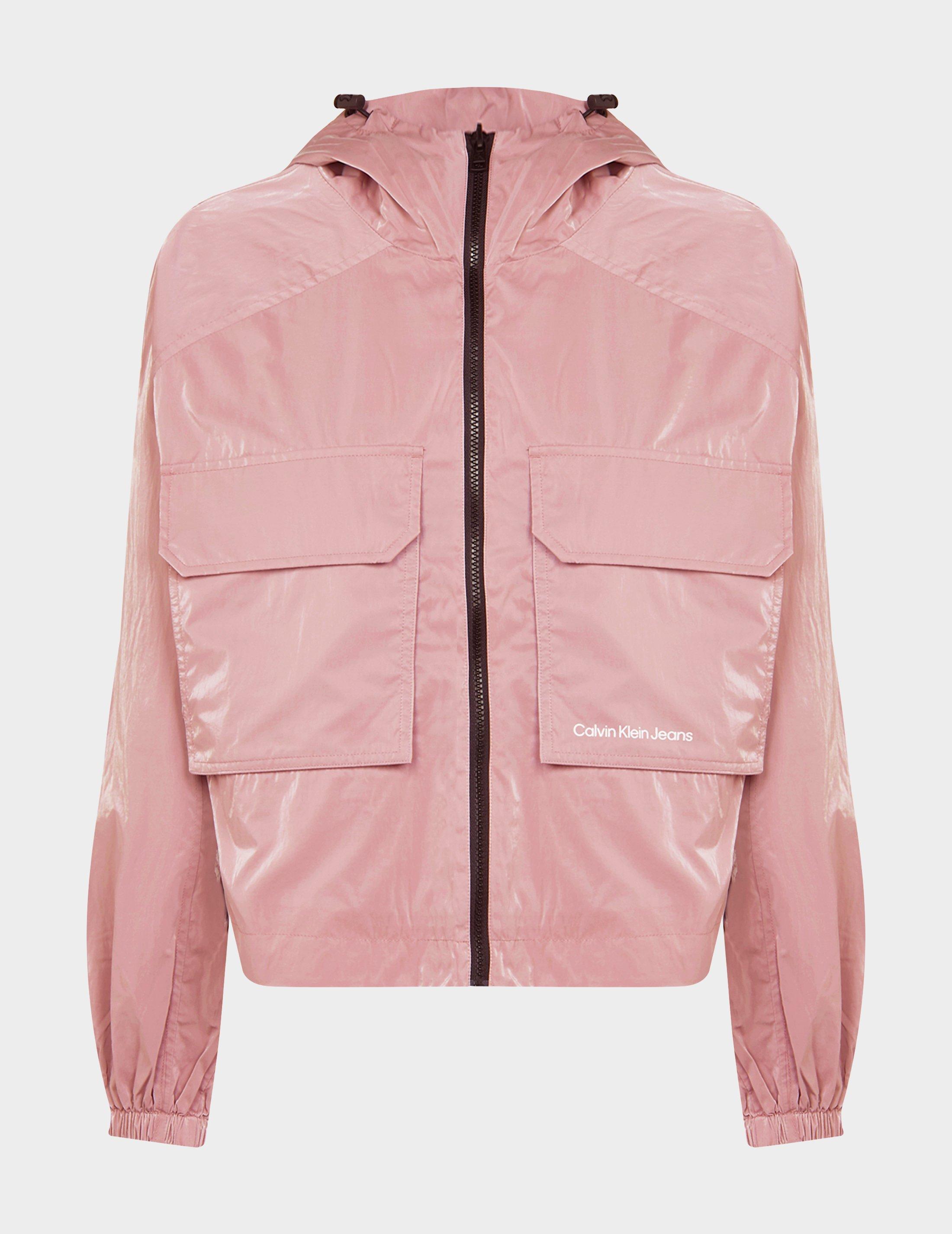 calvin klein womens pink jacket