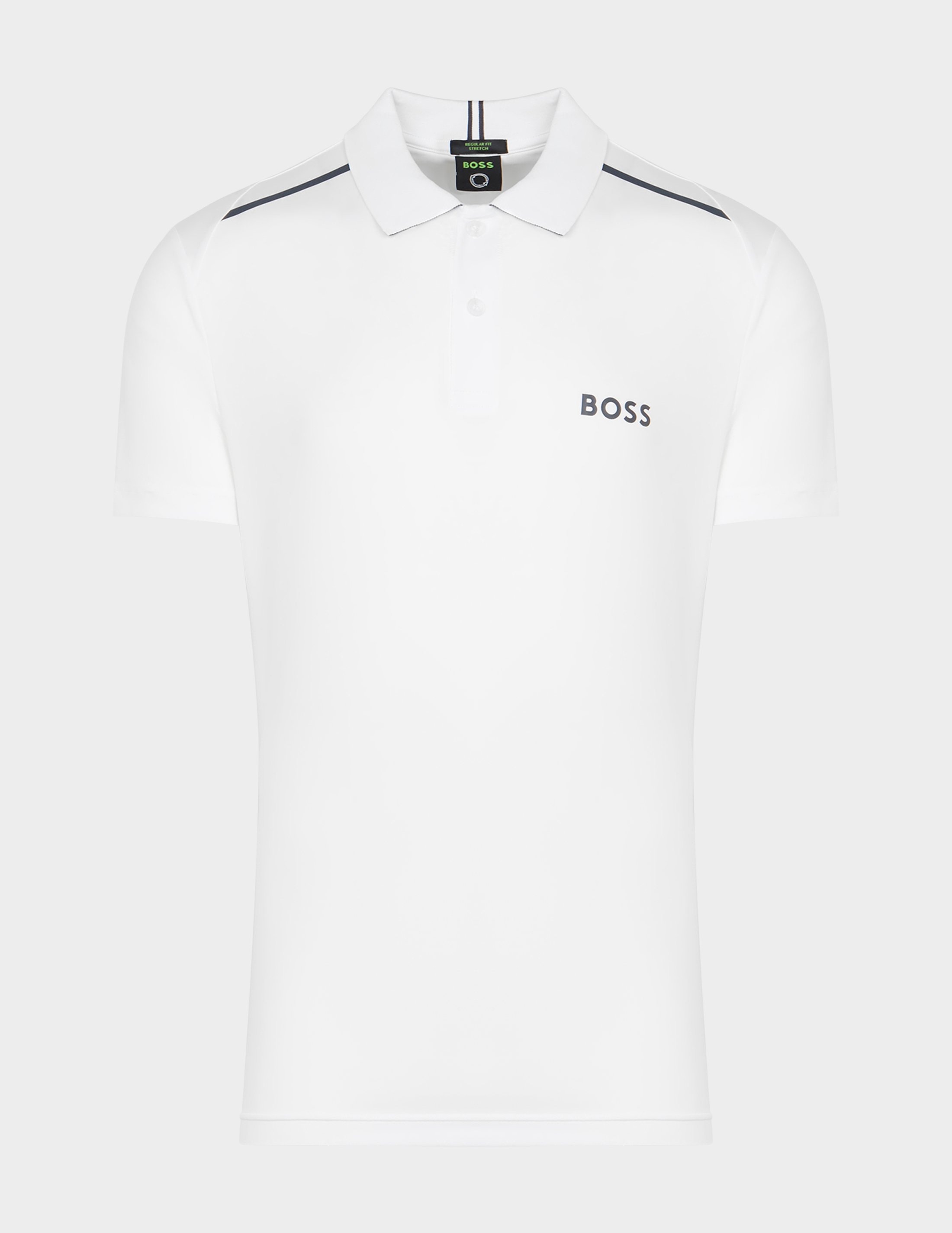 HUGO BOSS 'Patry-2' Regular Fit Tipped Collar Polo Shirts NEW NWT 