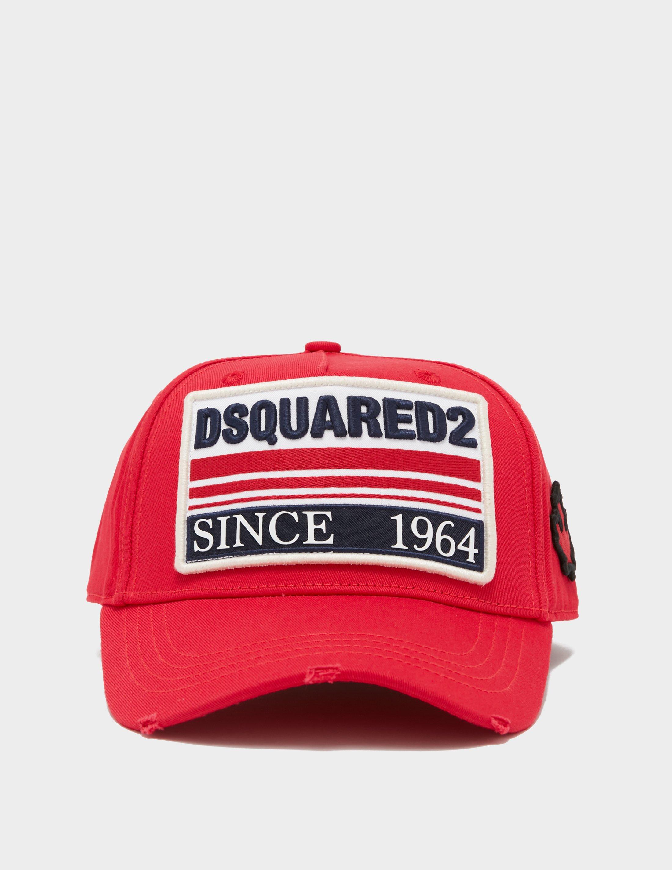 dsquared2 hat red