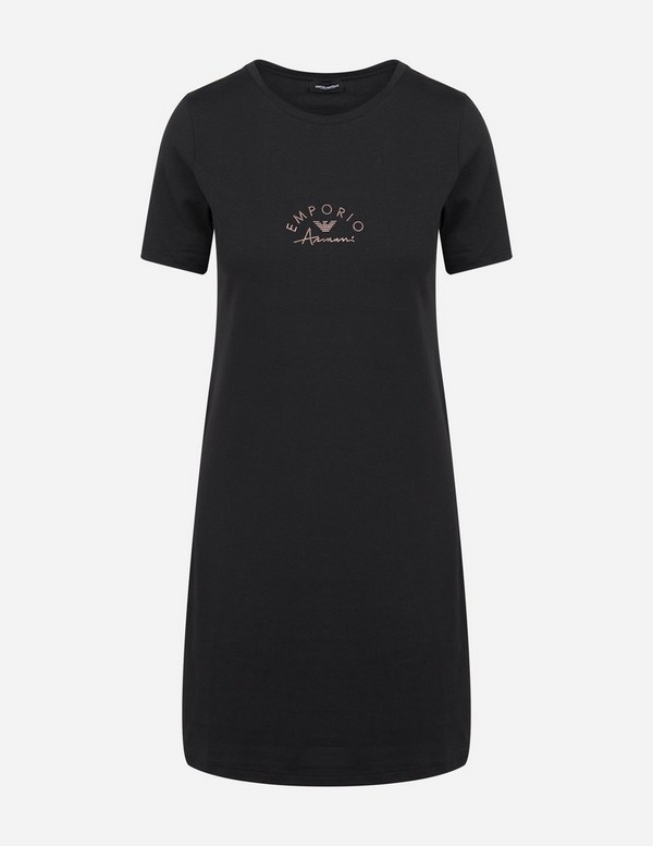 Emporio Armani Embellished T-Shirt Dress