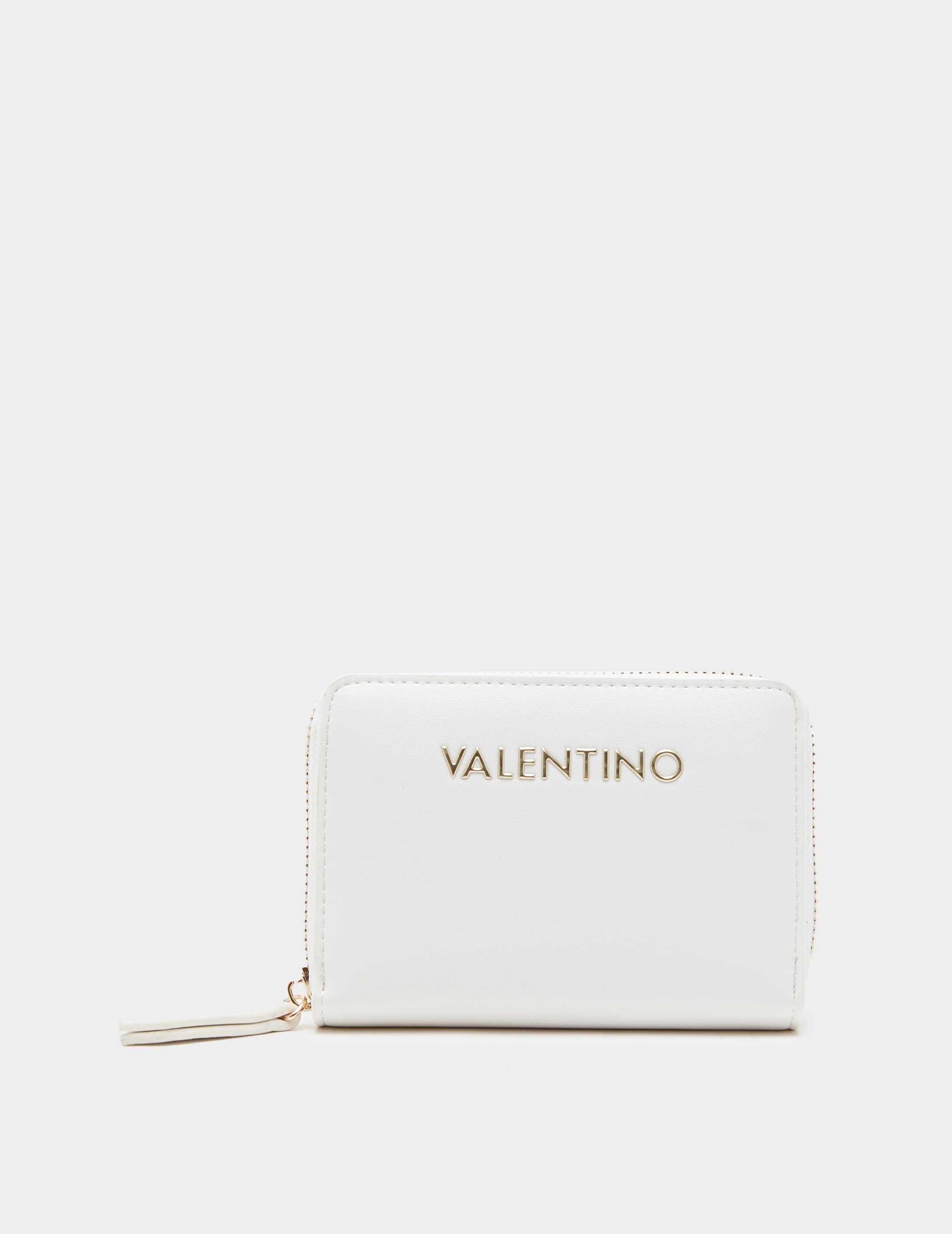 White Valentino Bags Avern Zip Purse | Tessuti