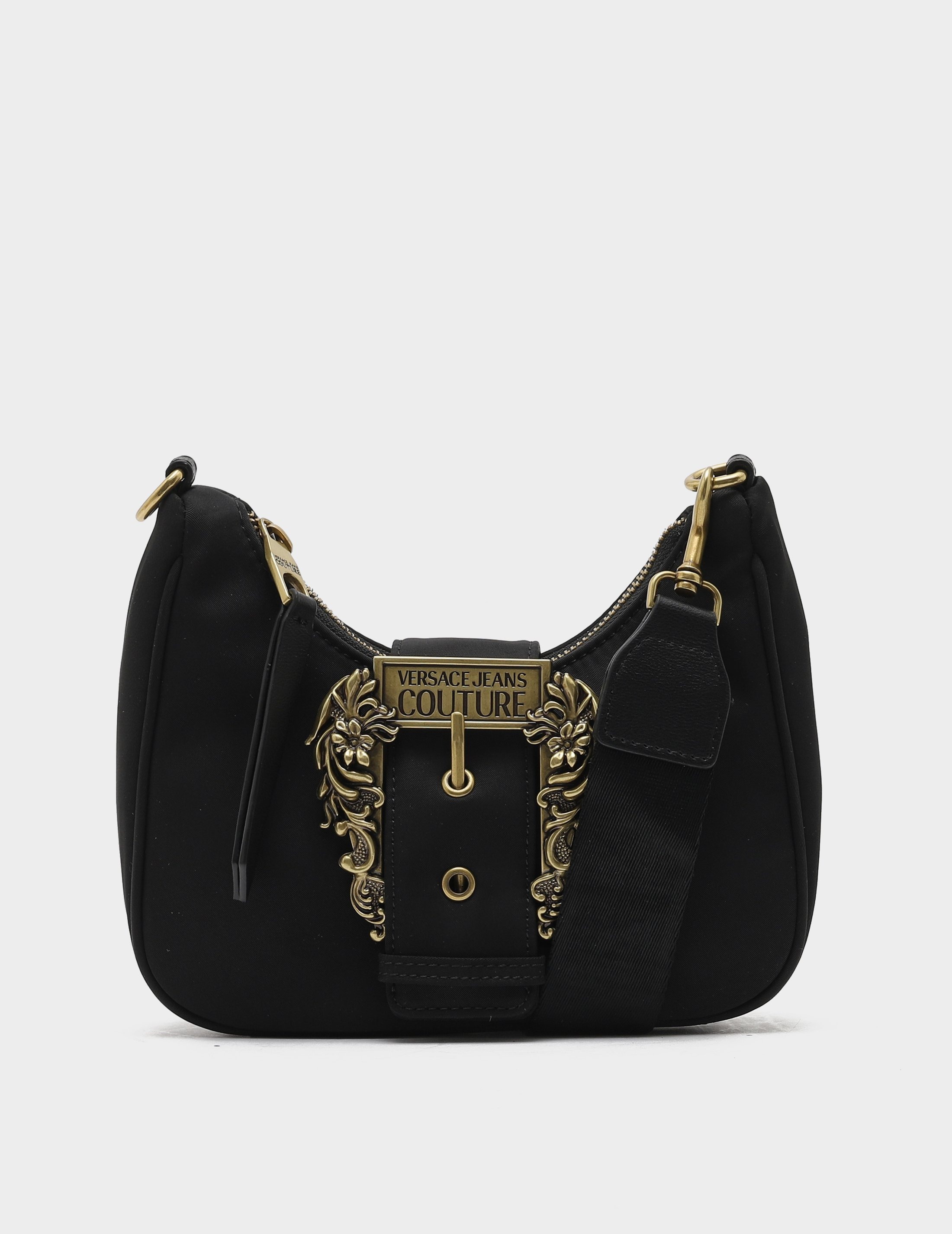 Black Versace Jeans Couture Nylon Mini Crossbody Bag | Tessuti