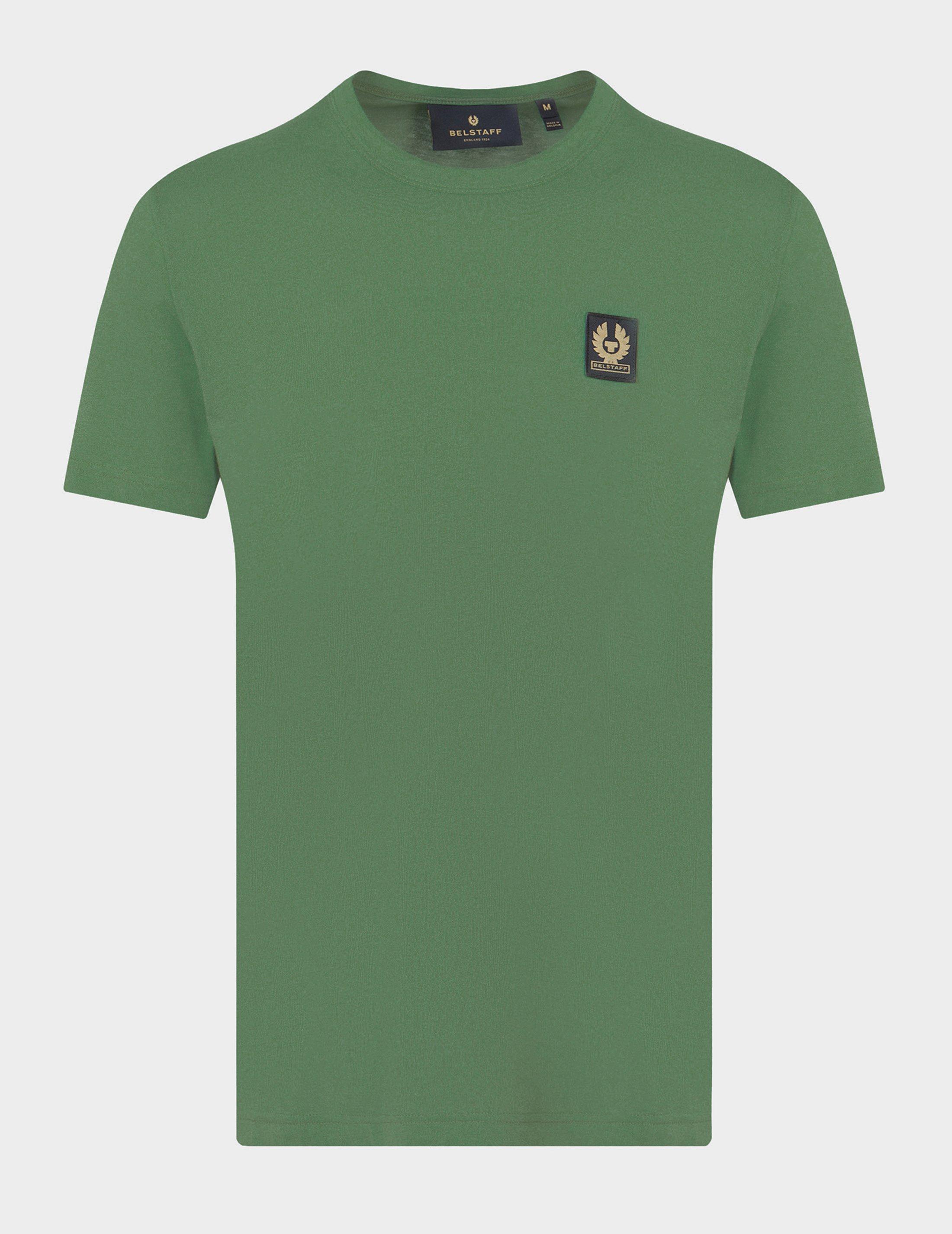 belstaff patch logo t shirt