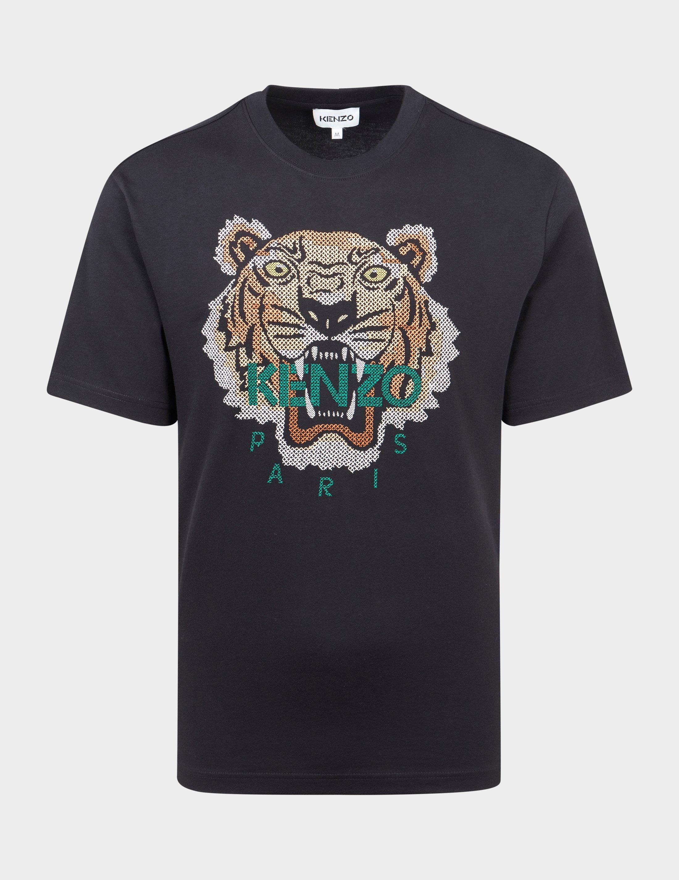 kenzo t shirt black and green