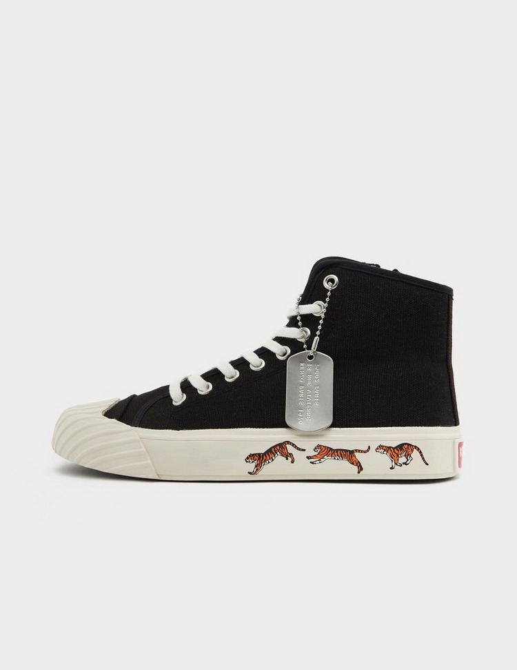 tessuti.co.uk | KENZO TIGER CANVAS HIGH TOP TRAINERS