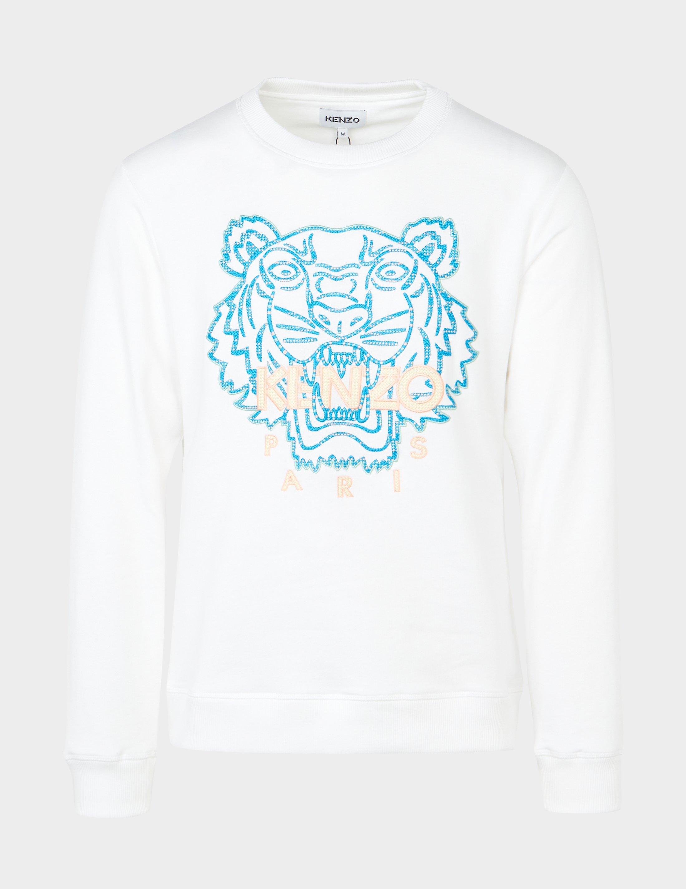 kenzo tiger white