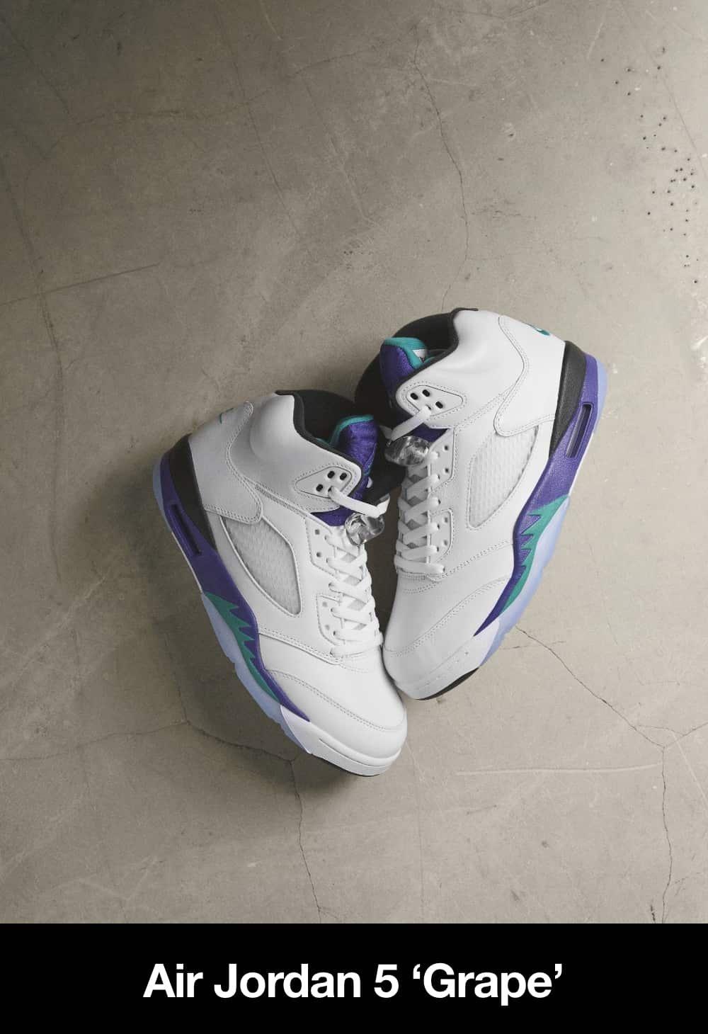 Air Jordan 5 'Grape'
