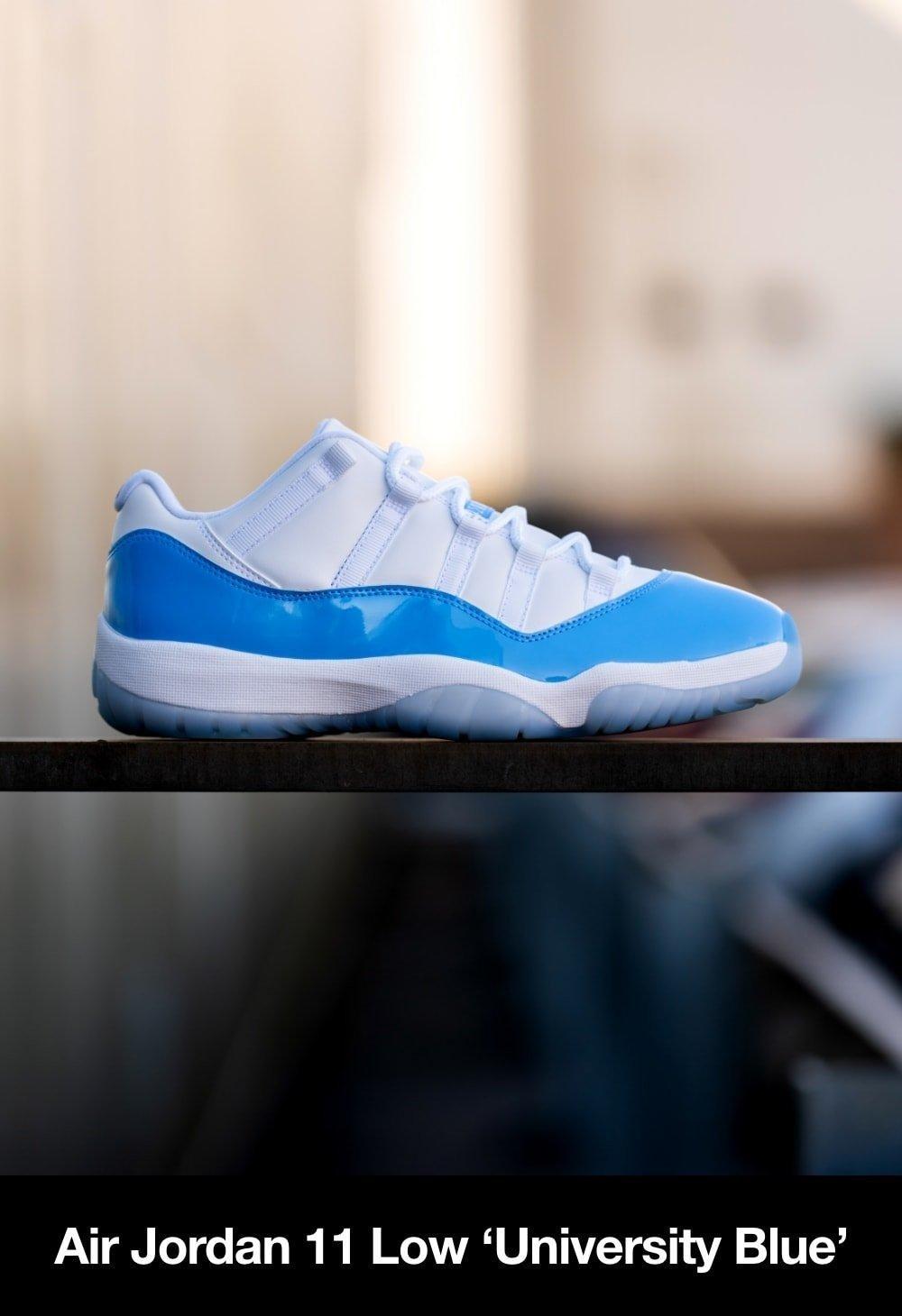 Jordan Air 11 Retro Low University Blue