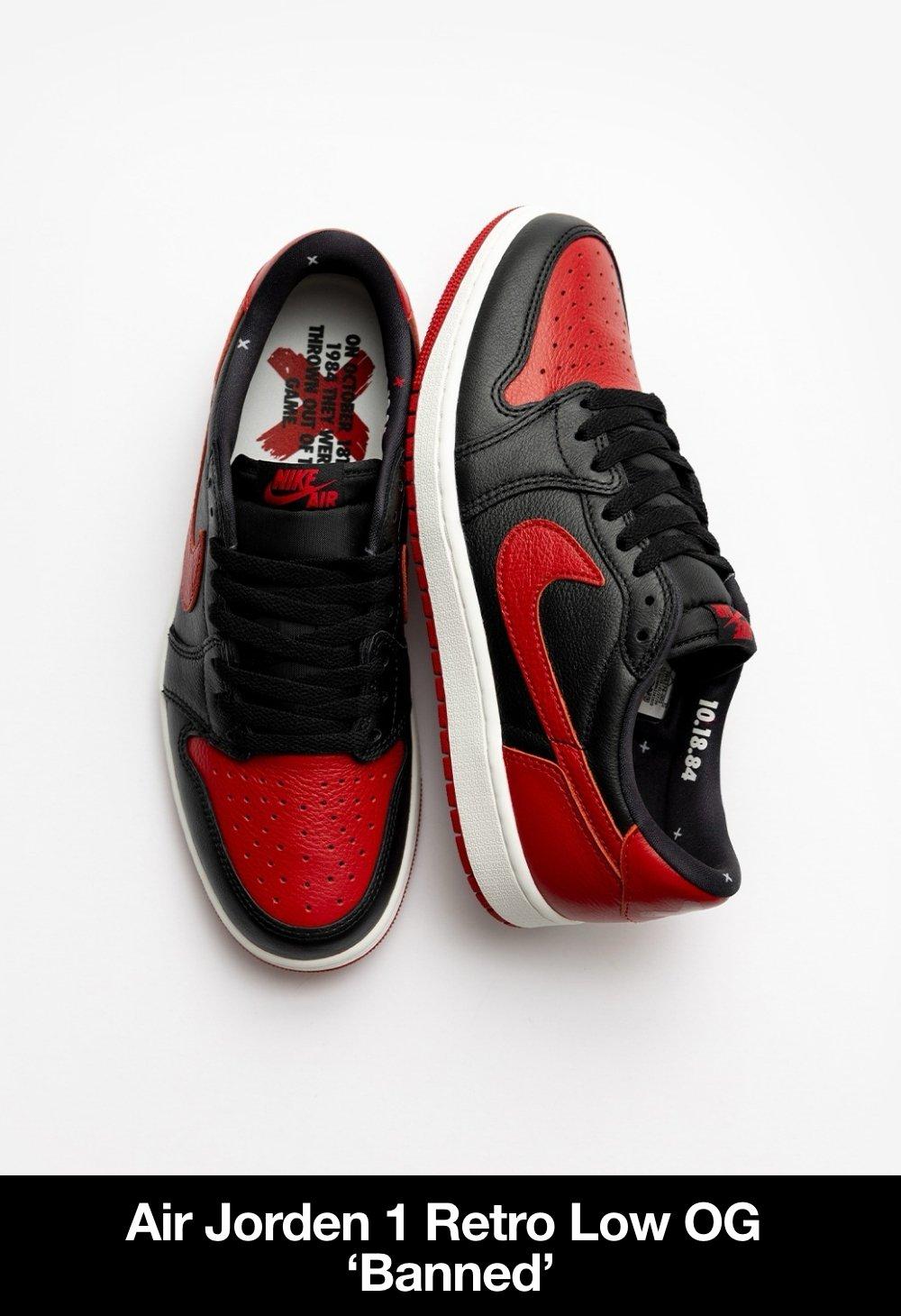 Jordan Air 1 Low OG 'Banned'