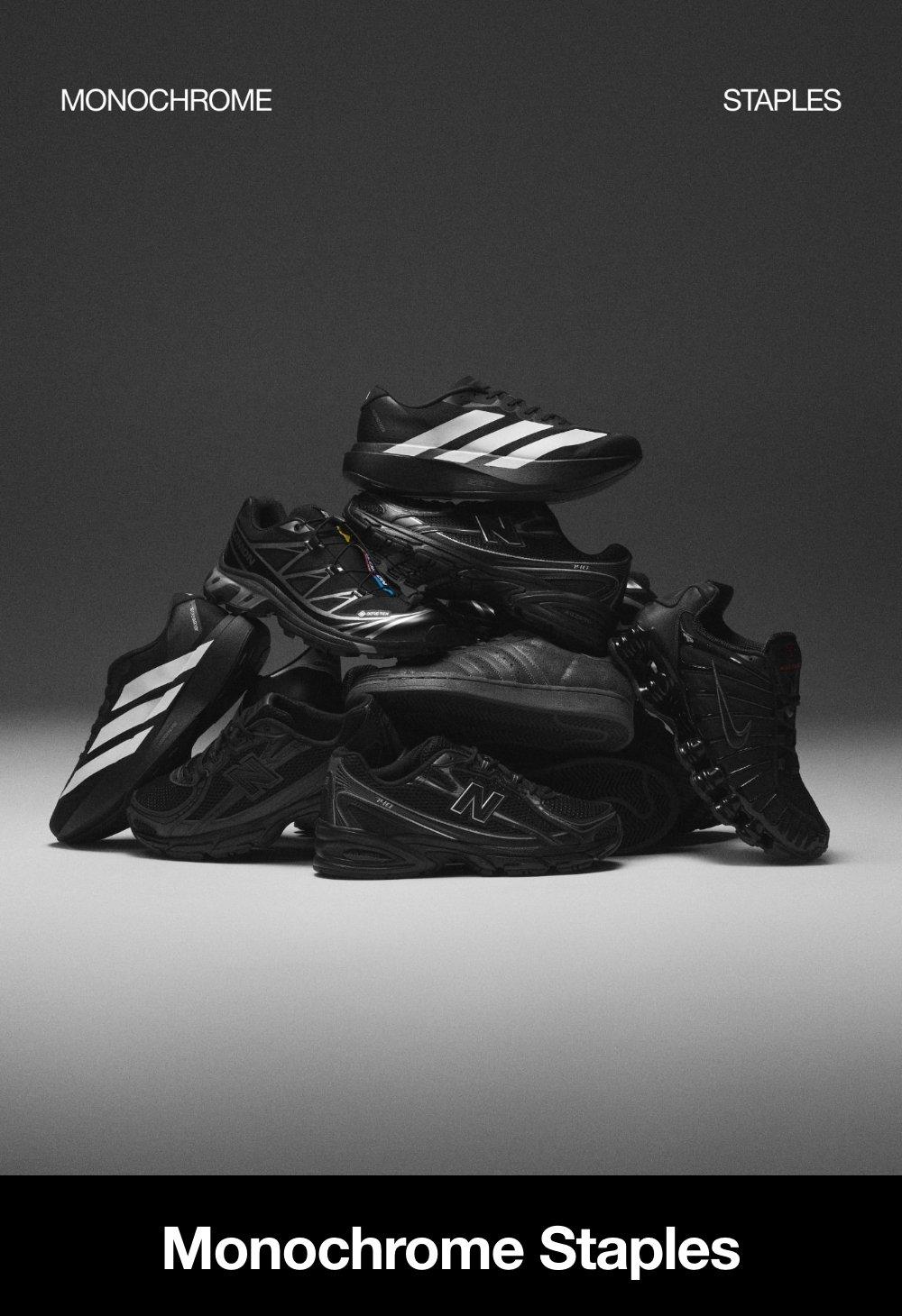 Schwarze Schuhe