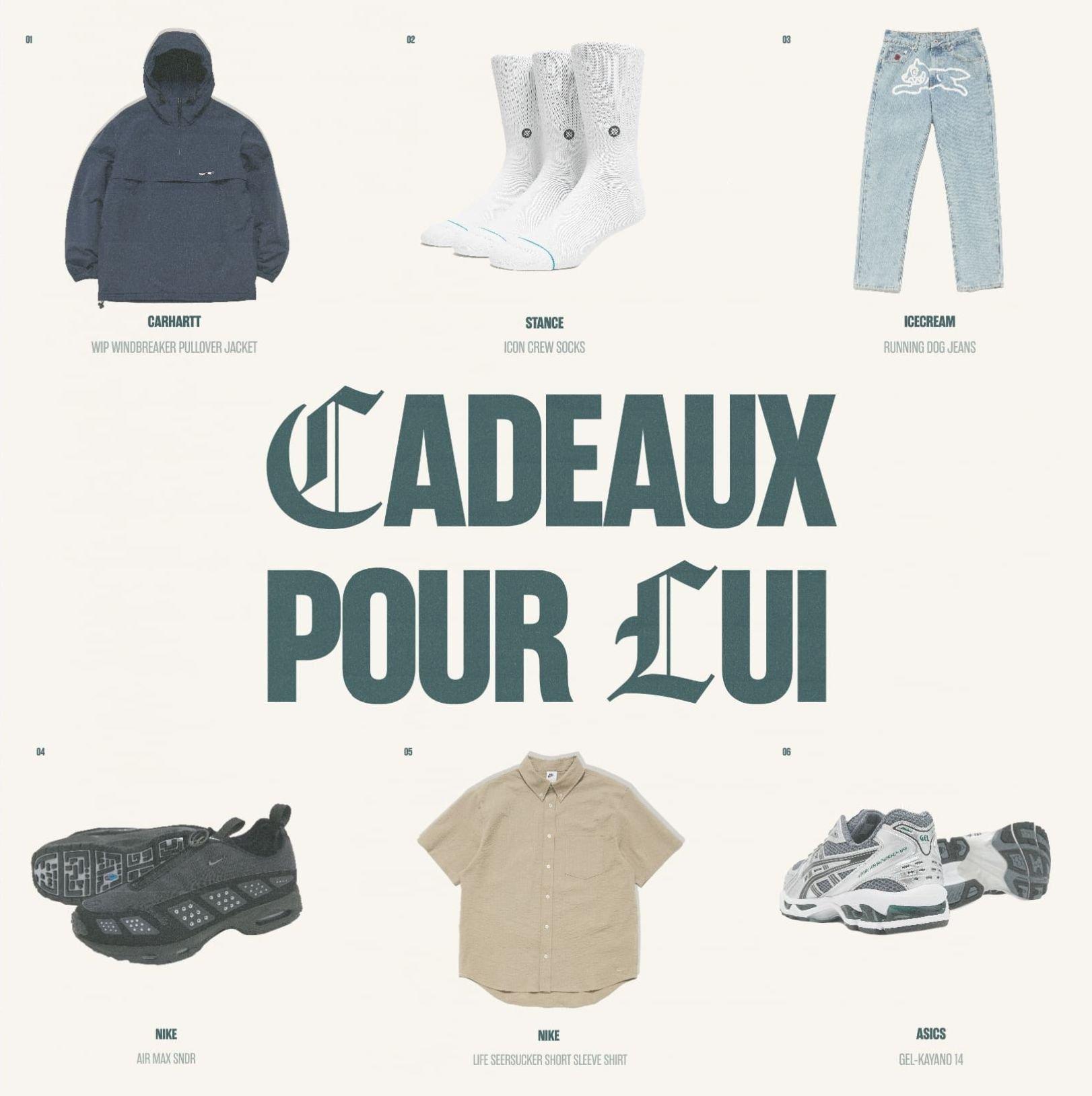 Cadeaux pour lui