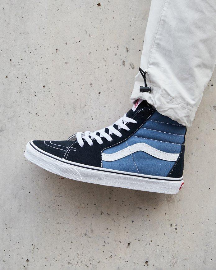 Vans Sk8-Hi on feet