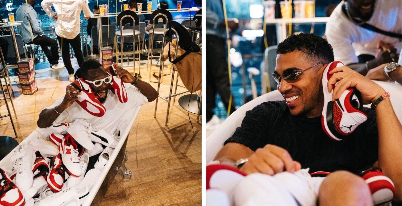 VIP JD Lounge Sneakers Badewanne 