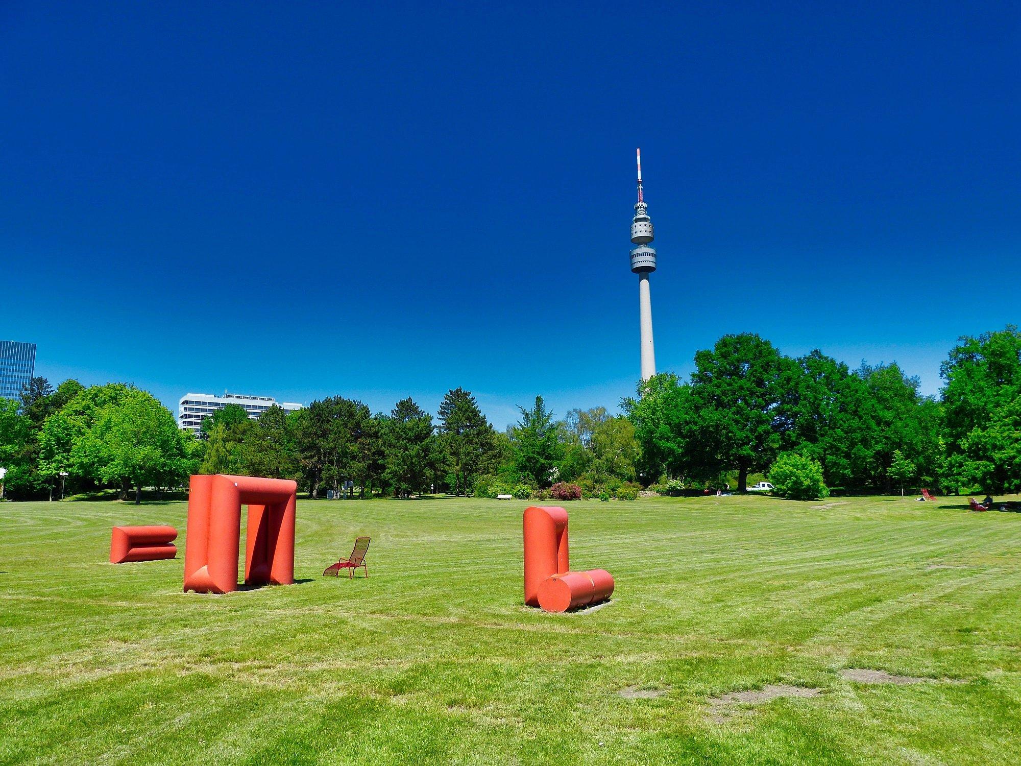 Der Westfalenpark in Dortmund im Sommer