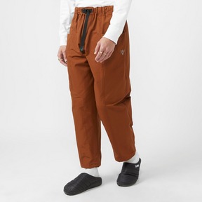 Cotton Grosgrain Belted Pant
