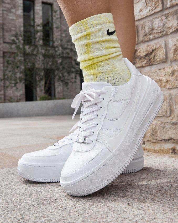 Zapatillas blancas Nike Air Force 1 Plataforma