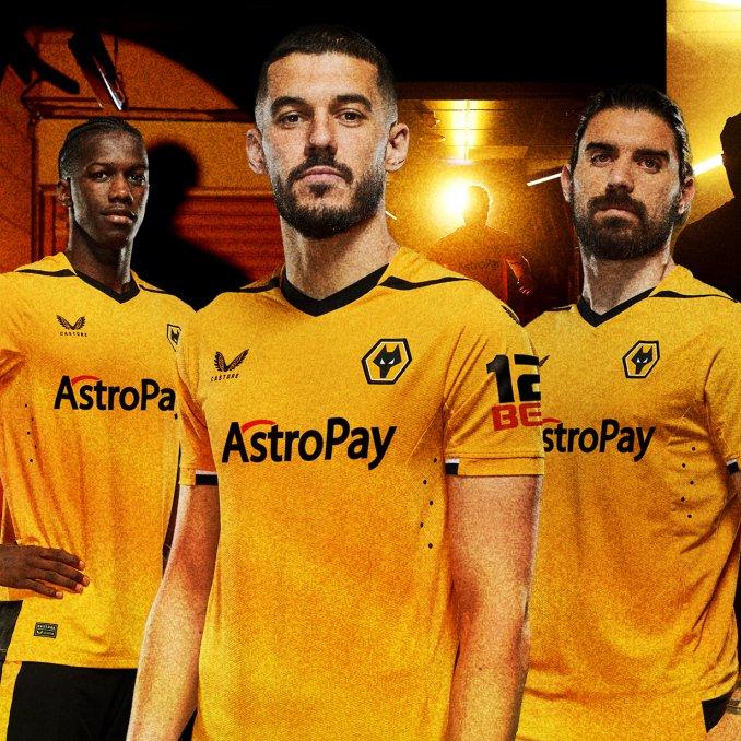 Camiseta Wolverhampton para 2022 por Castore