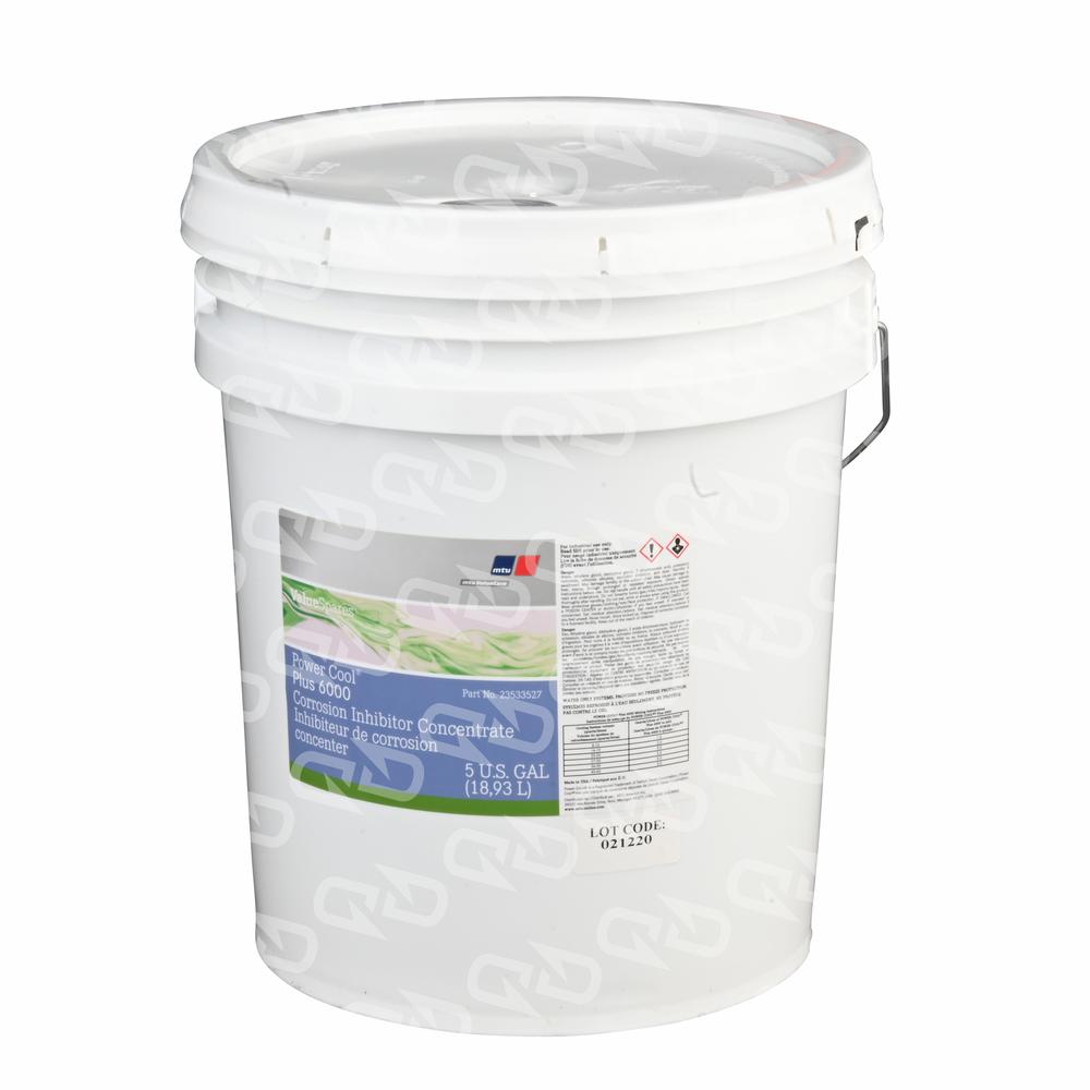 MTU Power Cool Plus 6000 Coolant, Concentrate, 5Gallon Pail 23533527