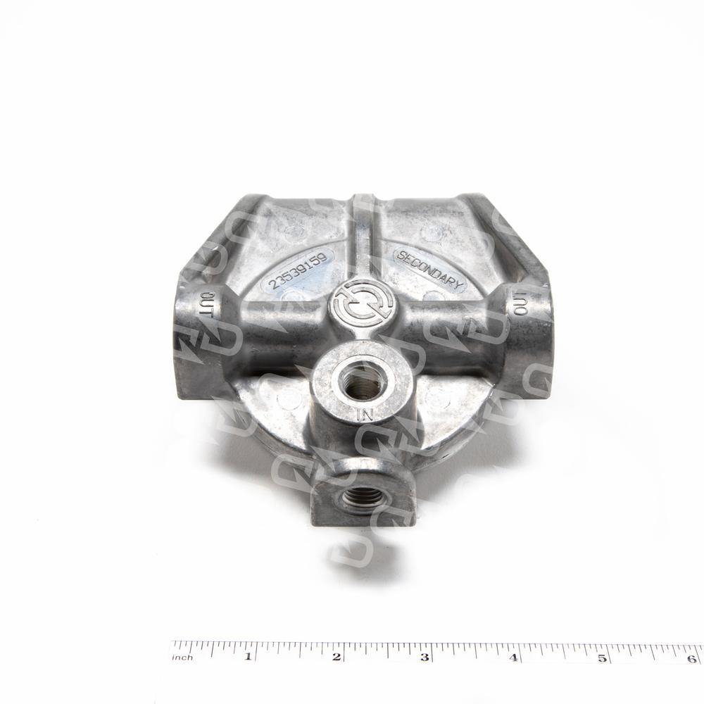Detroit Secondary Fuel Filter Base, 1/4 in DDE 23539159 Diesel Dash