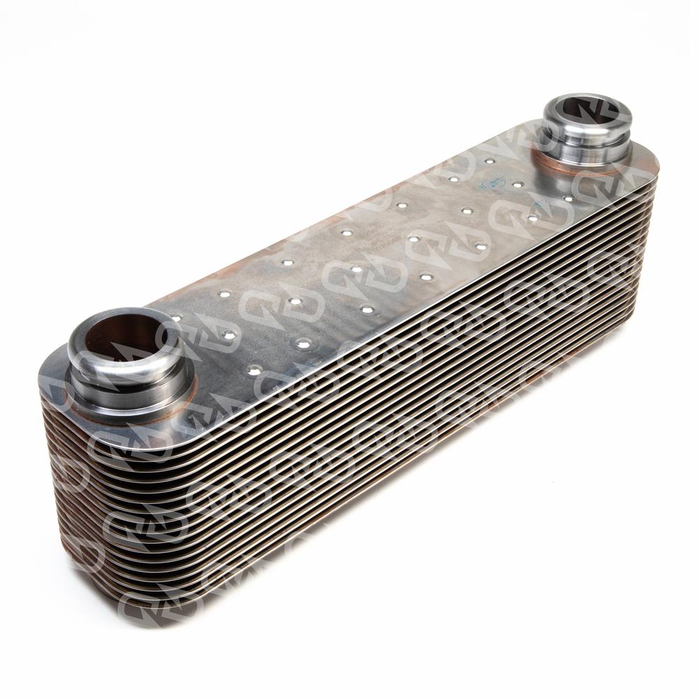 Allison Transmission Oil Cooler Plate Assembly, 17 Plate 29555183