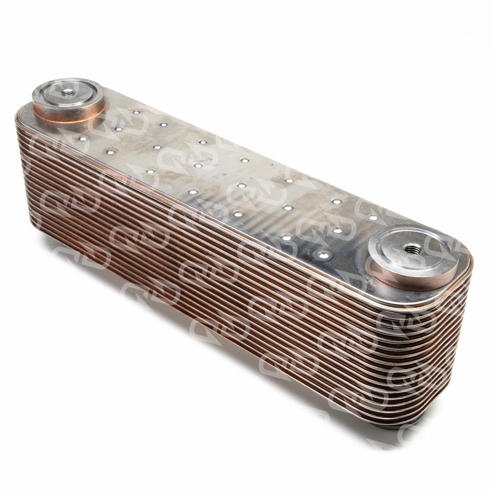 Allison Transmission Oil Cooler Plate Assembly, 17 Plate 29555183