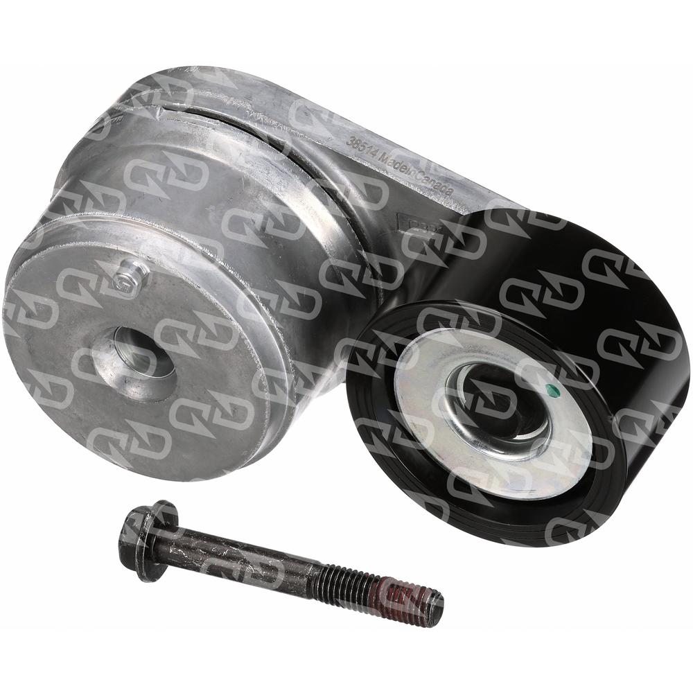 Gates Belt Drive Tensioner, with Bolt, Backside Smooth Steel, 75 x 30 x