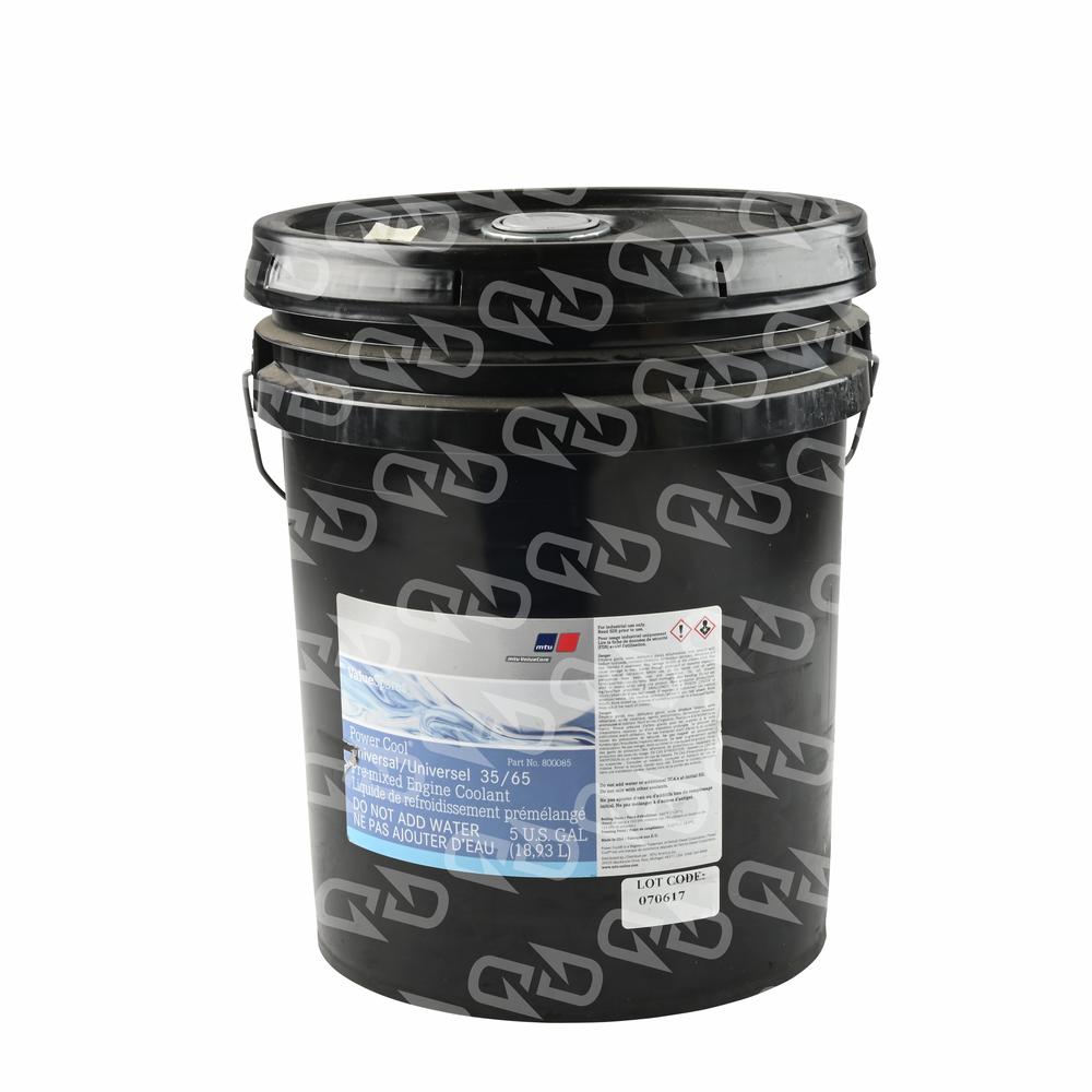 MTU Power Cool Marine Coolant, 5Gallon Pail, 35/65 Mix 800085 Diesel