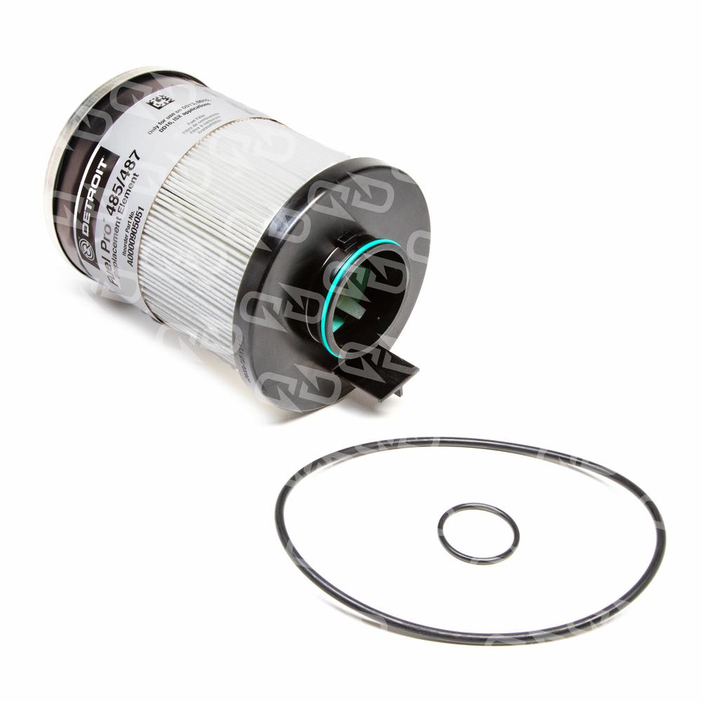 Detroit Fuel Filter and Water Separator Element, 485/487 DDE