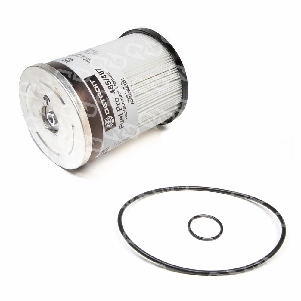 Detroit Fuel Filter and Water Separator Element, 485/487 DDE