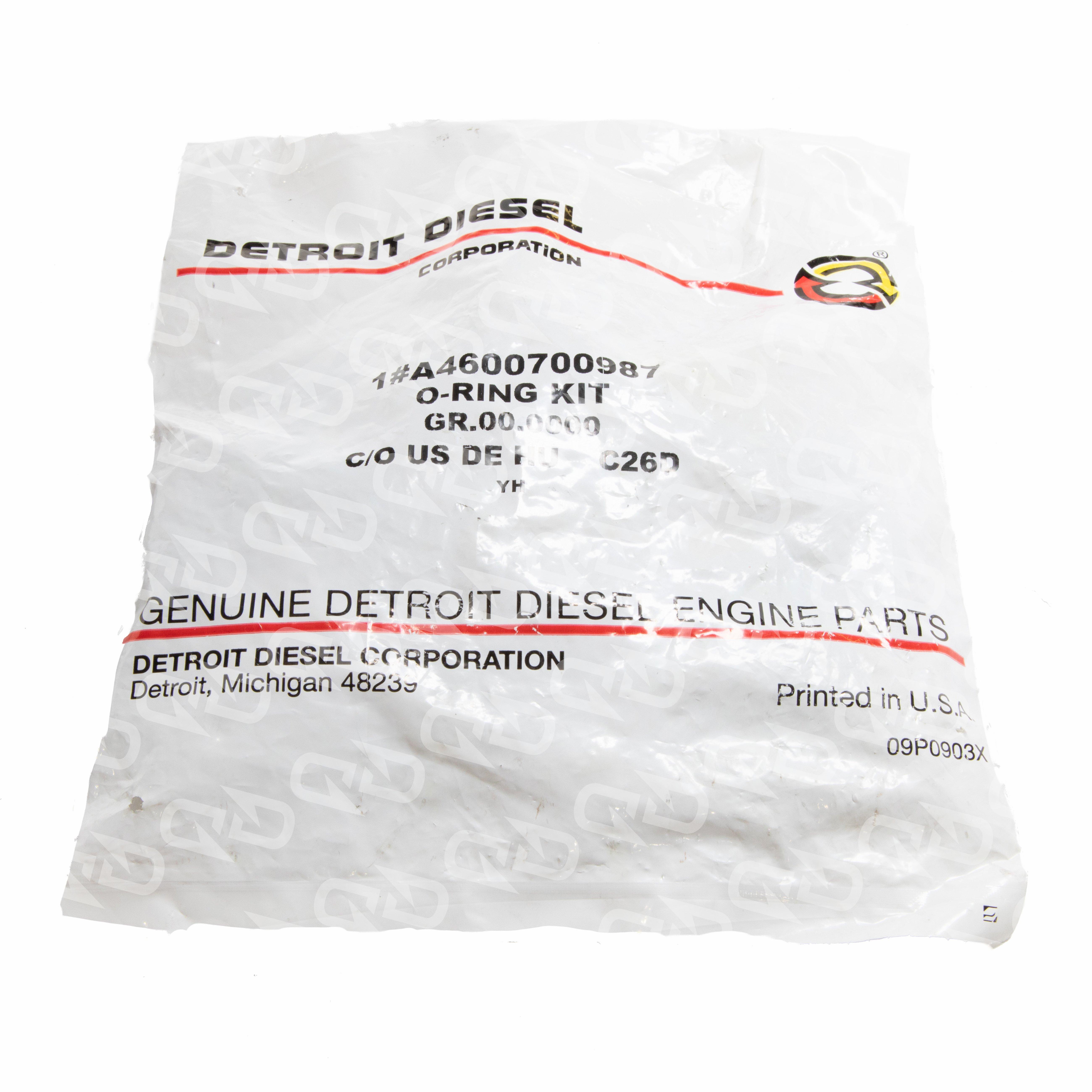Fuel Injector Rebuild Kit Injector O-Ring Kit For Detroit Diesel DD13 ...