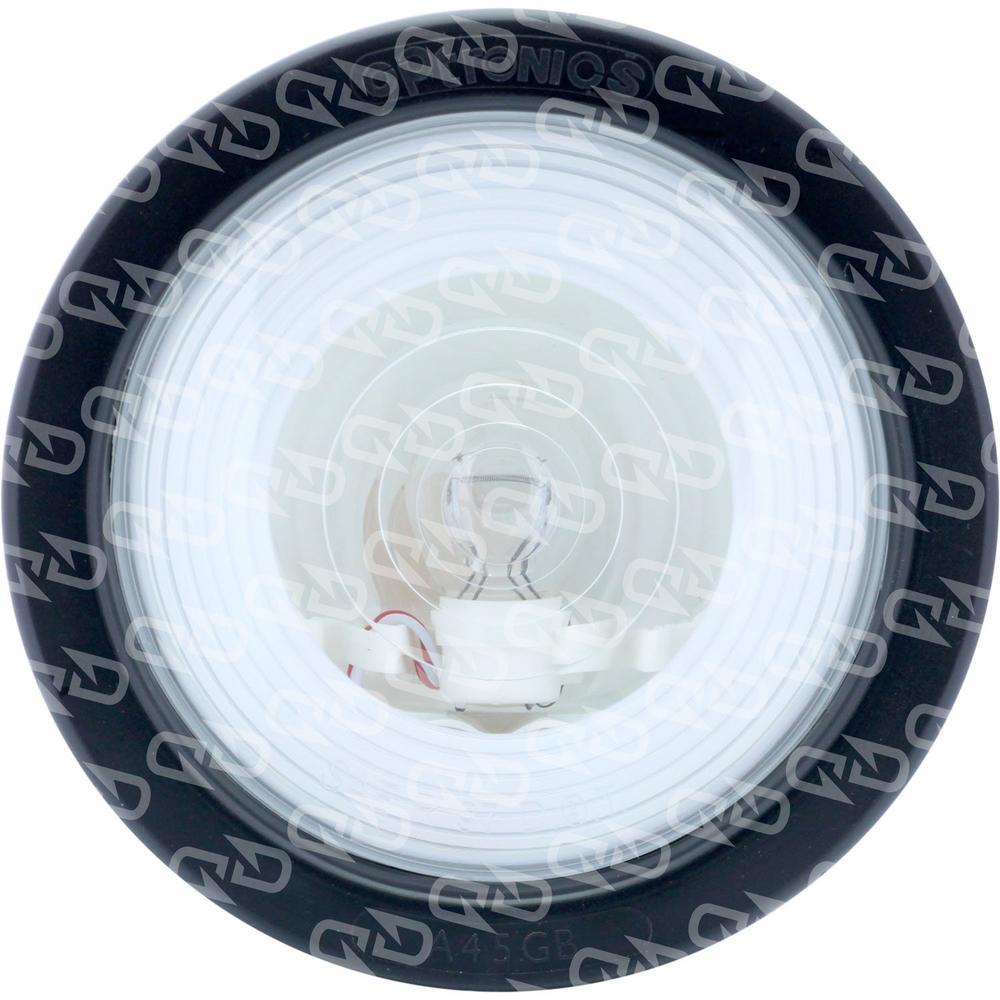 Optronics Clear BackUp Light Kit, Round, 4inch, Sealed, With Grommet