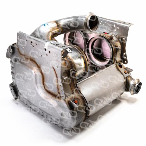 Detroit Diesel Oxidation Catalyst (DOC) and Clamp Kit DDE