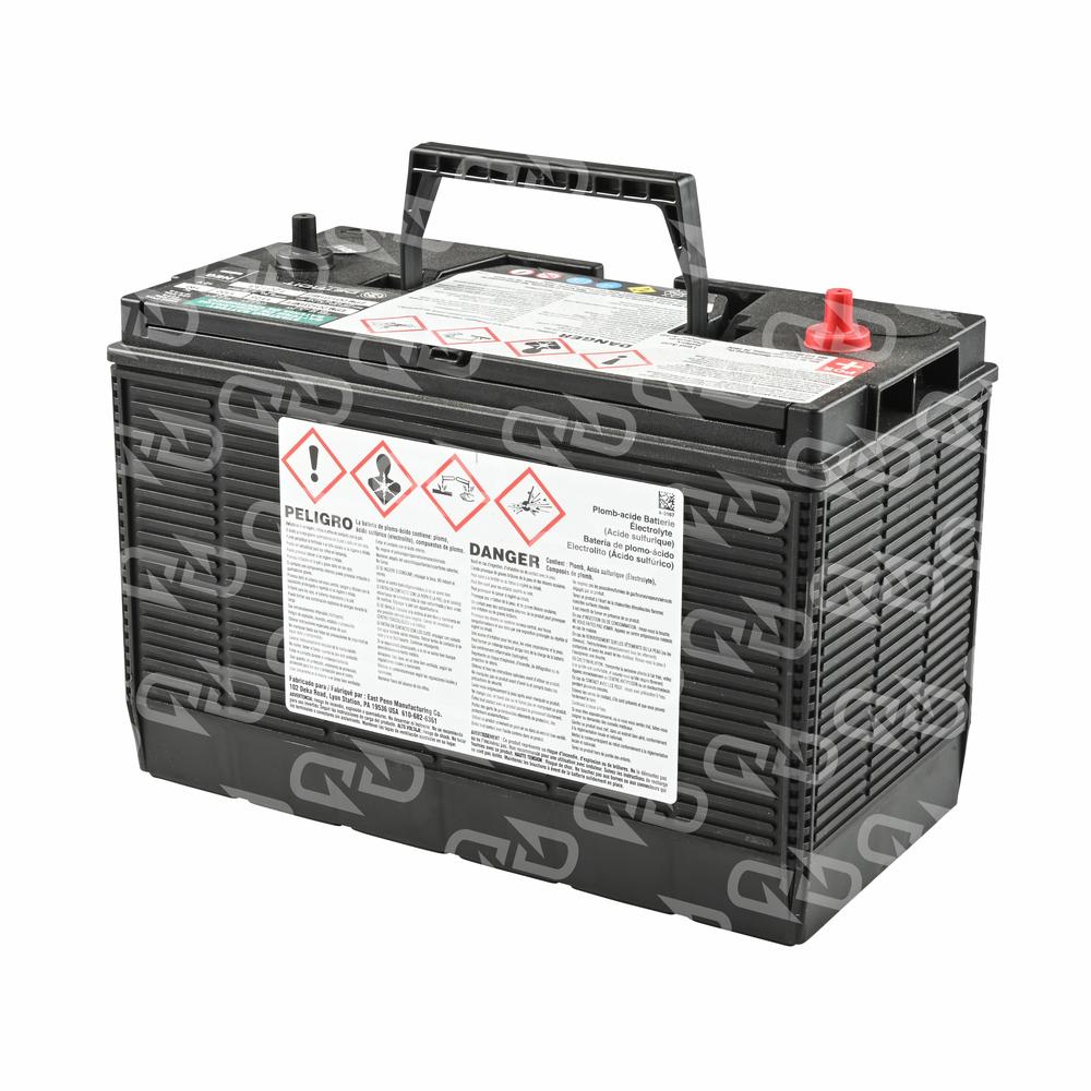 Detroit 12Volt Starting Battery, GRP31, 1125 CCA, Stud EPM DD1231MFE